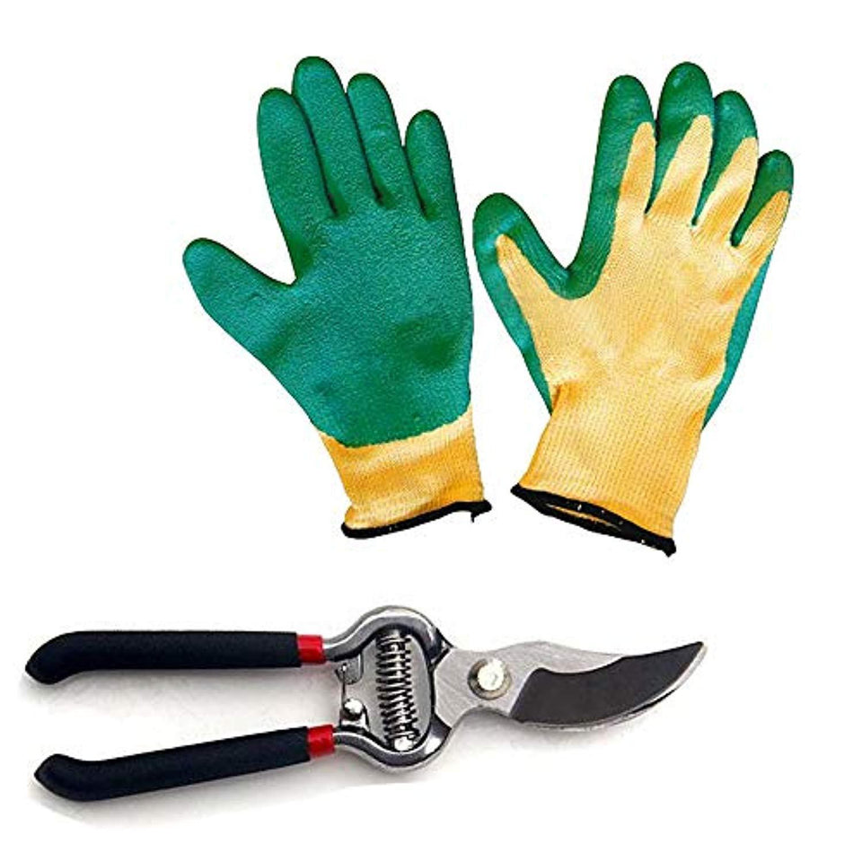 UltraMart Gardening Tools - Falcon Gloves and Pruners