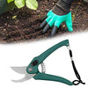 UltraMart Gardening Tools - Garden Gloves with Claws for Digging and Planting, 1 Pair Ergonomic Grip, Incredibly Sharp Secateurs