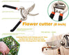 UltraMart Gardening Tools - Gardening Gloves and Flower Cutter/Scissor/Pruners