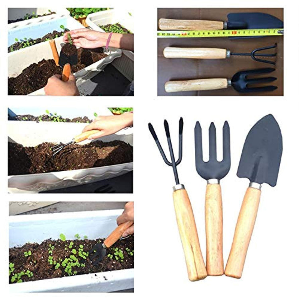 UltraMart Gardening Hand Cultivator, Big Digging Trowel, Shovel & Garden Gloves with Claws for Digging & Planting