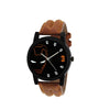wt1014- Unique & Premium Analogue Watch Ironman Print Multicolour Dial Leather Strap (Ironman 14)